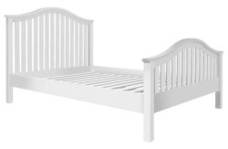 Collection Newbridge Kingsize Bed Frame - White.